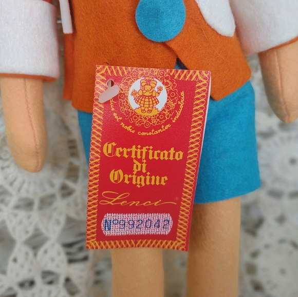 Lenci Felt Pinocchio Elf Doll - Picture 7 of 13